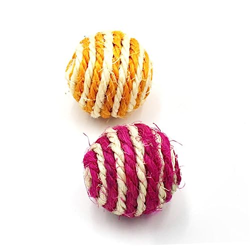 iplusmile Katzenspielzeug 5st Spielzeug Kätzchen Teaser Sisalball Katzenball Haustier iplusmile Katzenspielzeug 5st Spielzeug Kätzchen Teaser Sisalball Katzenball Haustier von iplusmile