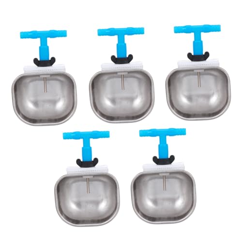 iplusmile 5Stücke Wasserbehälter Automatischer Geflügelwasserspender Für Kleintiere Für Hasen Und Meerschweinchen Design Zu Reinigen von iplusmile