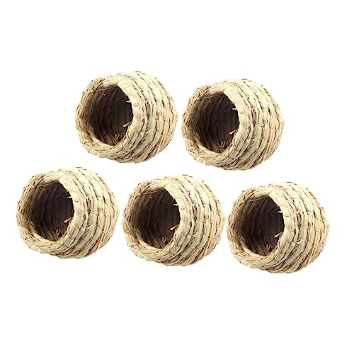 iplusmile 5st Handgewebtes Vogelhaus Grasvogelhütte Handgemachter Vogel Rustikale Vogelhäuschen Handgewebter Vogel Vogelhaus Aus Stroh Kanarienvogel Vogelnest Vogel Hängematte Bambus iplusmile 5st Handgewebtes Vogelhaus Grasvogelhütte Handgemachter Vogel Rustikale Vogelhäuschen Handgewebter Vogel Vogelhaus Aus Stroh Kanarienvogel Vogelnest Vogel Hängematte Bambus von iplusmile