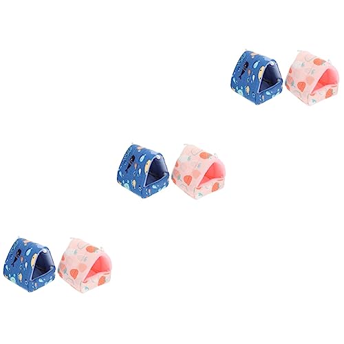iplusmile 6 STK Hamsternest Einstreu Für Meerschweinchen Ausgestopfter Hamster Betthamster Kleines Haustier-baumwollnest Kleintierwärmer Chinchilla Warm Baumwolle Schlafendes Nest Hängend iplusmile 6 STK Hamsternest Einstreu Für Meerschweinchen Ausgestopfter Hamster Betthamster Kleines Haustier-baumwollnest Kleintierwärmer Chinchilla Warm Baumwolle Schlafendes Nest Hängend von iplusmile