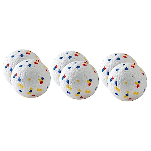 iplusmile 6 STK Hüpfender Ball Hundespielzeug Welpenzahnplüsch Beißspielzeug Für Hunde Kauen Zahnspielzeug Bälle Für Kleine Hunde Ballwerfer Für Hunde Kleiner Hund Elastisch E-TPU-Material iplusmile 6 STK Hüpfender Ball Hundespielzeug Welpenzahnplüsch Beißspielzeug Für Hunde Kauen Zahnspielzeug Bälle Für Kleine Hunde Ballwerfer Für Hunde Kleiner Hund Elastisch E-TPU-Material von iplusmile