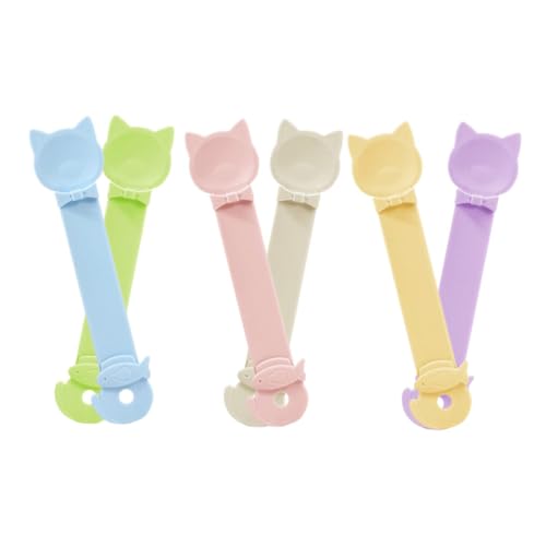 iplusmile 6 Stück Katzen Leckerli Quetschlöffel Teilig Langer Griff Katzenfreundlicher Futterspender für Leckbare Snacks für Zuhause und Tiergeschäfte und Schnelles Füttern iplusmile 6 Stück Katzen Leckerli Quetschlöffel Teilig Langer Griff Katzenfreundlicher Futterspender für Leckbare Snacks für Zuhause und Tiergeschäfte und Schnelles Füttern von iplusmile