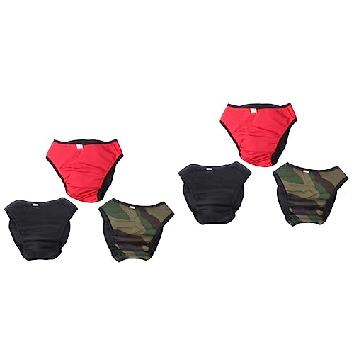 iplusmile 2sets Hund Hosen Welpen Haustier Hosen Baumwolle Material Physiologische Wiederverwendbare Hund Windeln 3 Stücke * 2 iplusmile 2sets Hund Hosen Welpen Haustier Hosen Baumwolle Material Physiologische Wiederverwendbare Hund Windeln 3 Stücke * 2 von iplusmile