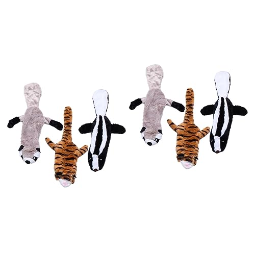 iplusmile 6 STK Plüsch Backenzahn Spielzeug Welpenspielzeug zum Zahnen klein Hundespielzeug ohne Füllung Plüschtier Spielzeuge Spielzeug zum Zähneknirschen Haustierzubehör iplusmile 6 STK Plüsch Backenzahn Spielzeug Welpenspielzeug zum Zahnen klein Hundespielzeug ohne Füllung Plüschtier Spielzeuge Spielzeug zum Zähneknirschen Haustierzubehör von iplusmile
