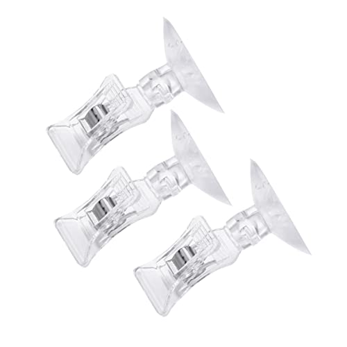 iplusmile 6st Saugnapfhalter Für Aquarien Suction Cup Saugnäpfe Für Fenster Saugklemme Für Aquarien Algenclips Für Aquarien Abdeckclip Für Aquarien Bürozubehör Aquarium Pflanze Fischfutter von iplusmile