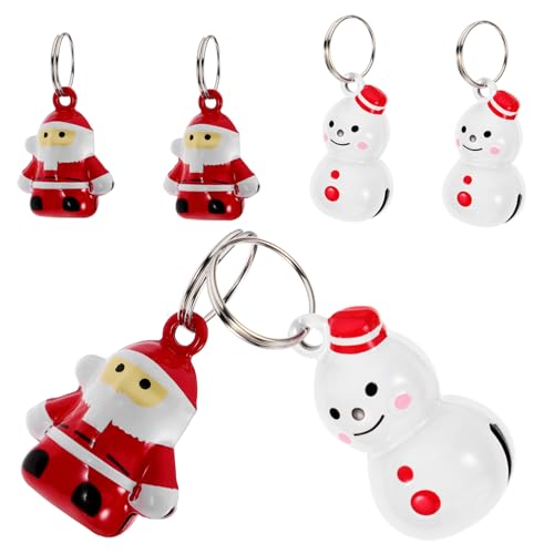 iplusmile 6 Stück Teiliges Haustier Halsbandglocken aus Kupfer Leichte und Verschleißfeste Katzen und Hundeglocken Dekorative Anhänger für Kragen Schlüsselbund und Weihnachtszubehör iplusmile 6 Stück Teiliges Haustier Halsbandglocken aus Kupfer Leichte und Verschleißfeste Katzen und Hundeglocken Dekorative Anhänger für Kragen Schlüsselbund und Weihnachtszubehör von iplusmile