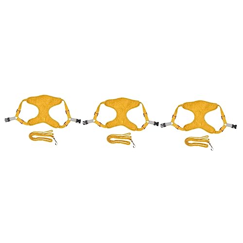iplusmile 6 STK Haustier Geschirr Kätzchenleine Chinchilla Fluchtsichere Katze Kleines Katzengeschirr Welpenleine Kleines Haustiergeschirr Reflektierend Wildleder- Reisen Einstellen von iplusmile