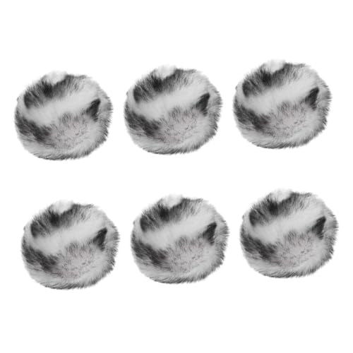 iplusmile 6pcs Interactive Cat Toy Bälle Mit Katzenminister Leopardendruck Plüschkäsespielzeug Für Kätzchen Innenkatze -Katze -übungsspiele Haustier Vorräte iplusmile 6pcs Interactive Cat Toy Bälle Mit Katzenminister Leopardendruck Plüschkäsespielzeug Für Kätzchen Innenkatze -Katze -übungsspiele Haustier Vorräte von iplusmile