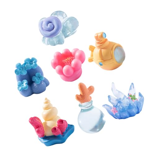 iplusmile 7stücke Aquarium Harz Dekorationen Mit Korallen Muscheln Driftflaschen Boot Für Unterwasserlandschaftsdekor Und Wohnkulturornamente iplusmile 7stücke Aquarium Harz Dekorationen Mit Korallen Muscheln Driftflaschen Boot Für Unterwasserlandschaftsdekor Und Wohnkulturornamente von iplusmile