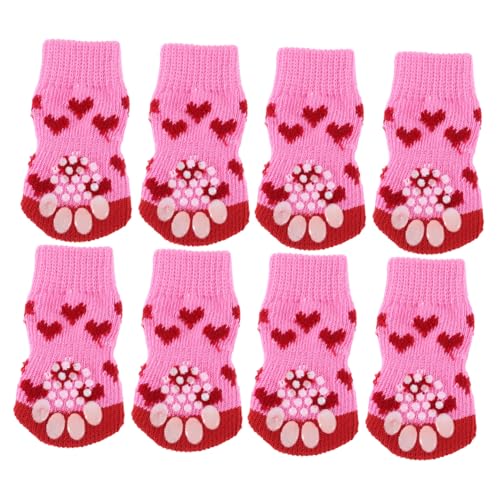 iplusmile 8 Stück Antirutsch Socken für Kleine Hunde für Glatte Böden und Innenräume für Sicheren und Einfachen Gebrauch iplusmile 8 Stück Antirutsch Socken für Kleine Hunde für Glatte Böden und Innenräume für Sicheren und Einfachen Gebrauch von iplusmile