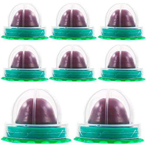 iplusmile 8 Stück Katzensnack Lecken Zuckerball Interaktive Katzenleckereien Katzenminze Isinglass Süßigkeiten Feste Ernährung Gel Energieball (Zufälliger Geschmack) von iplusmile
