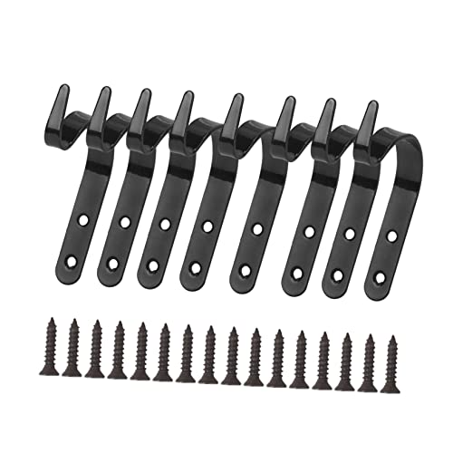 iplusmile 8stücke J-Form Metallhaken Blumenampel Und Garderobenhaken Für Kreative Wanddekoration Für Küche Bad Und Garten von iplusmile