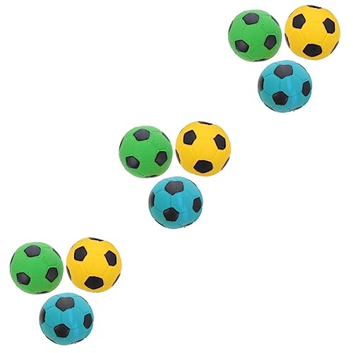 iplusmile 9 STK Haustier Spielzeug Fußball Welpenspielzeug Hundespielzeug Quietschende Bälle Für Hunde Hundebiss Welpen Werfen Hundekauer Hundefußball Kauspielzeug 7c Der Hund Kauen iplusmile 9 STK Haustier Spielzeug Fußball Welpenspielzeug Hundespielzeug Quietschende Bälle Für Hunde Hundebiss Welpen Werfen Hundekauer Hundefußball Kauspielzeug 7c Der Hund Kauen von iplusmile