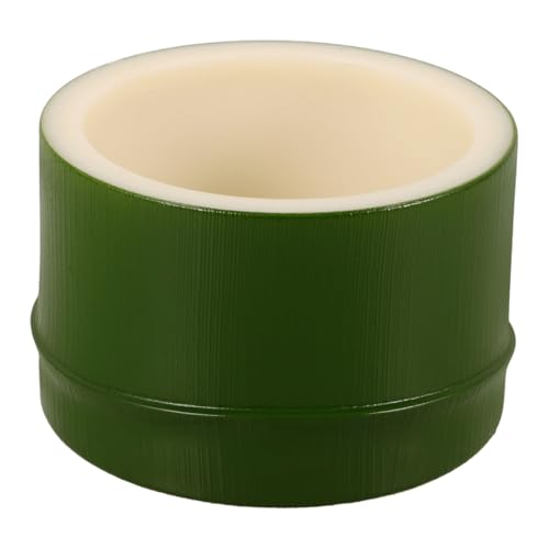 iplusmile Anti-Escaping Food Bowl bärtig Bartagame Futternapf groß Zubehör für Reptilien Schüssel Wasserzufuhr Reptilienpanzerzubehör Terrarienschalen Wasserschale Abs Green von iplusmile