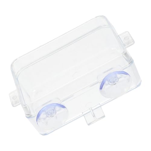 iplusmile Anti-eskapital-wasserbecken Turtle Panzerzubehör Accessoires Für Bartagamen Chamäleon-wasserspender Chamäleon-futterbecher Wasserschale des Bärtigen Drachens Transparent Plastik von iplusmile