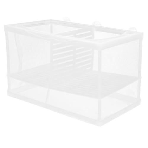 iplusmile Aquarium Fisch Zuchtbox mit Saugnäpfen: Fry Hatchery Net Fisch Nursery Isolation Box Aquarium Mesh Nursery for Shrimp Betta Guppy,26 × 15 × 18 cm iplusmile Aquarium Fisch Zuchtbox mit Saugnäpfen: Fry Hatchery Net Fisch Nursery Isolation Box Aquarium Mesh Nursery for Shrimp Betta Guppy,26 × 15 × 18 cm von iplusmile