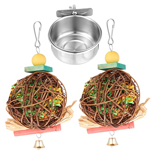 iplusmile Barsch Werkzeuge Füttern Papageienspielzeug Wassernäpfe Für Papageien Papageienfutter Spielzeug Zum Kauen König Krippe Papagei Fütterung Becher: Edelstahl iplusmile Barsch Werkzeuge Füttern Papageienspielzeug Wassernäpfe Für Papageien Papageienfutter Spielzeug Zum Kauen König Krippe Papagei Fütterung Becher: Edelstahl von iplusmile