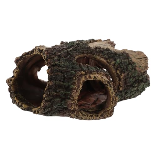 iplusmile Baumlochförmiges Aquarium Ornament aus Harz Dekoratives Versteck für Fische und Reptilien Robust und Realistisch für Aquarien und Terrarien Öffnungen iplusmile Baumlochförmiges Aquarium Ornament aus Harz Dekoratives Versteck für Fische und Reptilien Robust und Realistisch für Aquarien und Terrarien Öffnungen von iplusmile