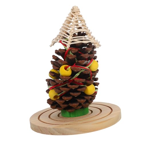 iplusmile Holz Vogel Spielzeug Für Papageien Und Sittiche Natürliches Schredder Spielzeug Zum Kauen Und Beißen Geeignet Für Kleine Und Mittelgroße Vögel Wie Nymphensittiche Und Conures von iplusmile
