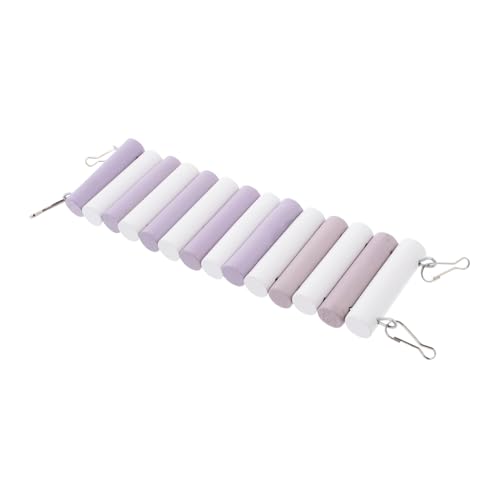 iplusmile Holzbrücke Für Hamster Chinchillas Kleintiere Klettermöbel Spielzeug Für Haustierkäfig Hängebrücke Zur Bereicherung Lebensraums von iplusmile