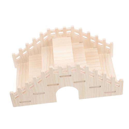 iplusmile Chinchilla Kletterleiter Aus Naturholz Kletterspielzeug Für Meerschweinchen Und Hamster Treppe Für Käfige Fördert Die Bewegung Und Spielspaß Und Langlebig von iplusmile