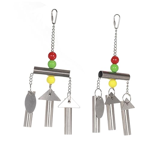 iplusmile Papagei Spielzeug Edelstahl Glockenspiel Hängendes Käfigspielzeug Für Vogel Deko Klarer Leicht Zu Reinigen Für Vögel Zur Beschäftigung Und Spielspaß iplusmile Papagei Spielzeug Edelstahl Glockenspiel Hängendes Käfigspielzeug Für Vogel Deko Klarer Leicht Zu Reinigen Für Vögel Zur Beschäftigung Und Spielspaß von iplusmile