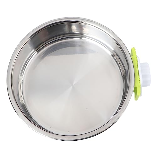 iplusmile Edelstahl Hundenapf Hundenäpfe Für Käfige Hundewassernapf Spender Trinknapf Katzen Hängenapf Großer Wassernapf Für Käfige Hundenapf Edelstahl Hundenapf Zum Füttern Von von iplusmile