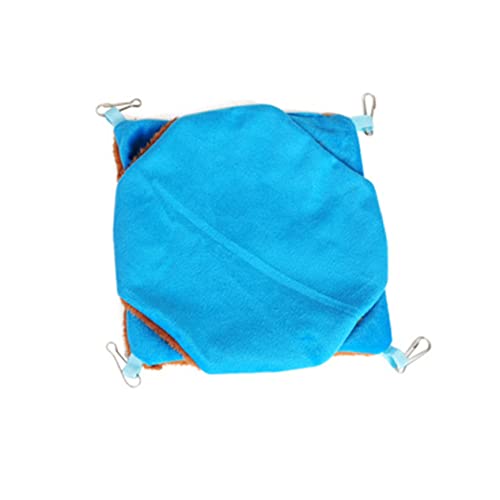 iplusmile Eichhörnchen-Schlafhängematte Haustier Frettchen Hamsterkäfig Meerschweinchen Hamstersand Ratte Schlafplatz für Hamster Zuckergleiternest Hängematte mit Eichhörnchen Blue iplusmile Eichhörnchen-Schlafhängematte Haustier Frettchen Hamsterkäfig Meerschweinchen Hamstersand Ratte Schlafplatz für Hamster Zuckergleiternest Hängematte mit Eichhörnchen Blue von iplusmile