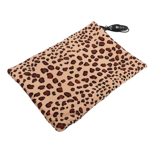 iplusmile Elektrisches Heizkissen für Haustiere Verstellbare USB Heizdecke für Katzen für Sofa Auto und Reisen mit Temperaturregelung Leopard Design iplusmile Elektrisches Heizkissen für Haustiere Verstellbare USB Heizdecke für Katzen für Sofa Auto und Reisen mit Temperaturregelung Leopard Design von iplusmile