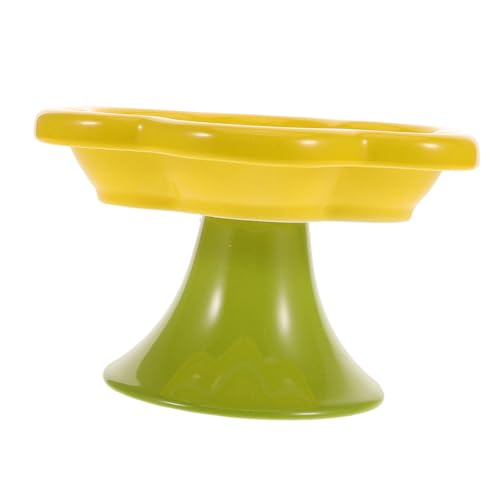 iplusmile Erhöhter Keramik Katzennapf Blumenform Ergonomische Futterschale für Snacks und Wasser Nackenentlastung für Katzen und Kätzchen für Tägliche Fütterung iplusmile Erhöhter Keramik Katzennapf Blumenform Ergonomische Futterschale für Snacks und Wasser Nackenentlastung für Katzen und Kätzchen für Tägliche Fütterung von iplusmile
