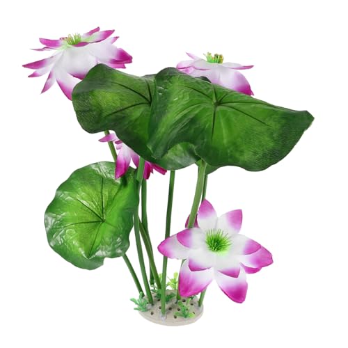 iplusmile Fischtank Künstliche Pflanzen Realistische Aquarium -plastikpflanzen Fischtankdekorationen Aquariumpflanzen Aquarium Plastiklandschaft von iplusmile