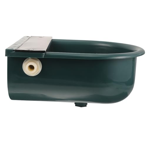 iplusmile Flasche Spender Küken Füttern Slow Feeder Hundenapf Hydro Düse Hundefutter Tränke Für Tiere Hund Wassernapf Verschütten Wassernapf Automatisch Haustier Dark Green Plastik von iplusmile