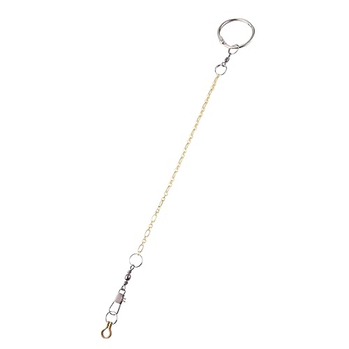 iplusmile Fußkettchen Für Vögel Vogelgeschirr Papagei Groß Kette Zubehör Vögel Fußkettchen Silver von iplusmile
