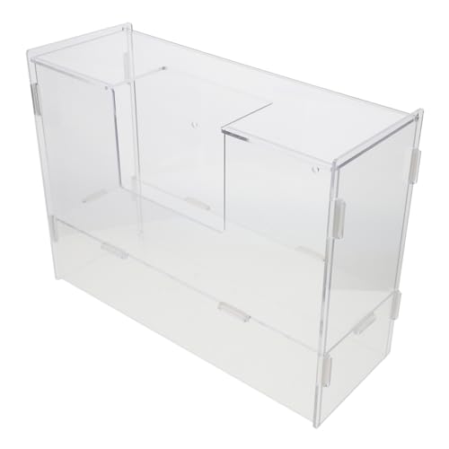 iplusmile Futterautomat für Haustiere Heubeutel für Kaninchen Heufutterstation für Kaninchen Heuraufe für Kaninchen Heumatten für Kaninchen Hase Heuhalter Acryl Transparent von iplusmile
