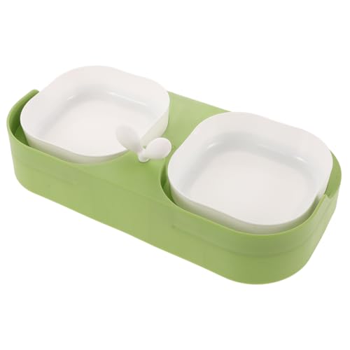iplusmile Futternäpfe für Haustiere Hundefutterhalter Haustiergerichte Welpenfutterspender für Welpen Futterhalter für Katzen Haustiernapf aus Kunststoff pp Light Green iplusmile Futternäpfe für Haustiere Hundefutterhalter Haustiergerichte Welpenfutterspender für Welpen Futterhalter für Katzen Haustiernapf aus Kunststoff pp Light Green von iplusmile