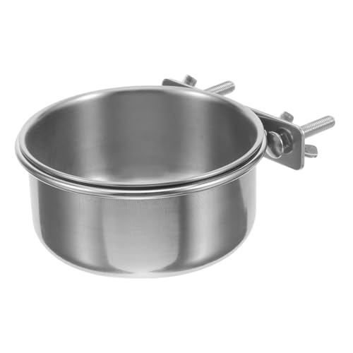 iplusmile Futternapf für Futter und Wassernäpfe mit Klemme für Vogelkäfige und Sicher für Sittiche Nymphensittiche und Papageien Langlebig iplusmile Futternapf für Futter und Wassernäpfe mit Klemme für Vogelkäfige und Sicher für Sittiche Nymphensittiche und Papageien Langlebig von iplusmile