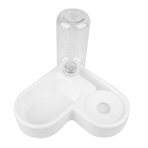 iplusmile Futternapf für Haustiere pet Supplies automatischer wasserspender Automatic Water Dispenser Schüsseln Futterspender Futternapf für Katzen Futterautomat für Haustiere Weiß von iplusmile