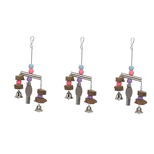 iplusmile Glockenspiel 3st Vogelspielzeug Für Papageien Vogelspielzeug Für Sittiche Papageienzubehör Conure-Spielzeug Vogel Glocke Ara-Spielzeug Graupapagei Spielzeug Papageienkäfig Vögel iplusmile Glockenspiel 3st Vogelspielzeug Für Papageien Vogelspielzeug Für Sittiche Papageienzubehör Conure-Spielzeug Vogel Glocke Ara-Spielzeug Graupapagei Spielzeug Papageienkäfig Vögel von iplusmile