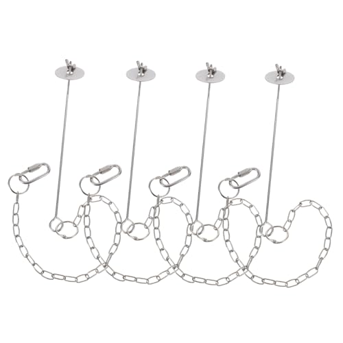 iplusmile Hängender Vogelfutterspender Für Draußen Edelstahl 4 Stück Obstgabel Mit Kette Geeignet Für Papageien Kaninchen Und Wildvögel iplusmile Hängender Vogelfutterspender Für Draußen Edelstahl 4 Stück Obstgabel Mit Kette Geeignet Für Papageien Kaninchen Und Wildvögel von iplusmile