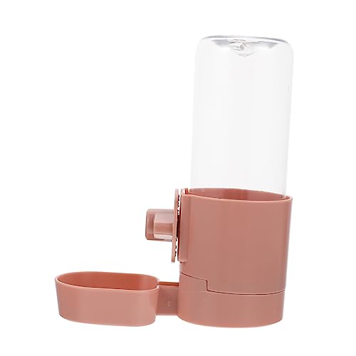 iplusmile Hängende Wasserzufuhr Wasserflasche Hundefutter Rosa Haustier Plastik von iplusmile