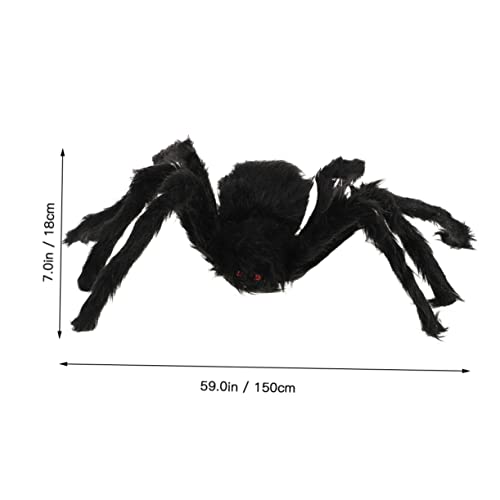 iplusmile Halloween Spinnenkostüm für Haustiere XL Gruseliges Schwarzes Spider Harness Kostüm für Hunde und Katzen Lustige Halloween Haustierbekleidung und Bequemes Pet Outfit von iplusmile