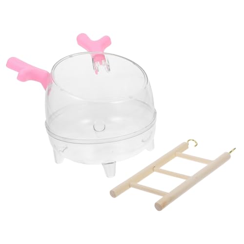 iplusmile Hamster Badezimmer Toilette Wasser Sandbadewanne Hamster Sandbadbehälter Container Kleintier badehaus Badewannenbecken für Hamster Schwimmbad Hamsterpflegewanne Käfig das Haustier von iplusmile