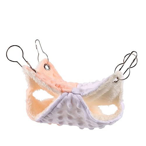 iplusmile Hamster Hängematte Meerschweinchen-hängematte Hängebett Für Welpen Hamster-hängematten-Spielzeug Meerschweinchenbett Aufhängen Warmes Hängebett Schaukel Stoff Igel iplusmile Hamster Hängematte Meerschweinchen-hängematte Hängebett Für Welpen Hamster-hängematten-Spielzeug Meerschweinchenbett Aufhängen Warmes Hängebett Schaukel Stoff Igel von iplusmile