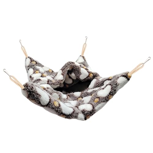 iplusmile Hamster Hängematte aus Hochwertigem Material Bequeme Schlafgelegenheit für Kleintiere Wie Meerschweinchen Frettchen und Ratten für Warmen und Gemütlichen Rückzugsort iplusmile Hamster Hängematte aus Hochwertigem Material Bequeme Schlafgelegenheit für Kleintiere Wie Meerschweinchen Frettchen und Ratten für Warmen und Gemütlichen Rückzugsort von iplusmile