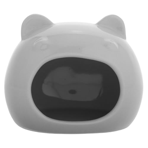 iplusmile Hamster-porzellanest Versteckbett Für Hamster Kleintierbetten Hamster-Chinchilla-Nest Hamsterhaus Hamsterzubehör Kleines Tiernest Hamsterhaut Grey Keramik iplusmile Hamster-porzellanest Versteckbett Für Hamster Kleintierbetten Hamster-Chinchilla-Nest Hamsterhaus Hamsterzubehör Kleines Tiernest Hamsterhaut Grey Keramik von iplusmile