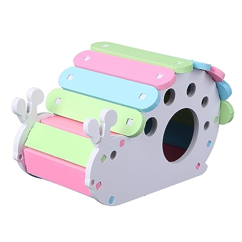 iplusmile PVC Hamsterhaus Für Kleintiere Schlafnest Und Für Hamster Mäuse Und Igel Verstecken Und Strapazierfähigem Material von iplusmile
