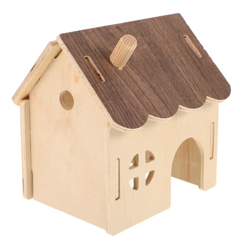 iplusmile Hamsterhaus Aus Holz Zum Selbermachen Passend Für Hamster Und Chinchillas Als Schlaf Und Spielplatz Robust Und Glatt Für Kleine Haustiere iplusmile Hamsterhaus Aus Holz Zum Selbermachen Passend Für Hamster Und Chinchillas Als Schlaf Und Spielplatz Robust Und Glatt Für Kleine Haustiere von iplusmile