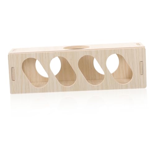 iplusmile Hamsterversteck aus Holz Langlebiger Spieltunnel für Meerschweinchen und Zwerghamster Dekoratives und Sicheres Haustierzubehör für Bewegung iplusmile Hamsterversteck aus Holz Langlebiger Spieltunnel für Meerschweinchen und Zwerghamster Dekoratives und Sicheres Haustierzubehör für Bewegung von iplusmile