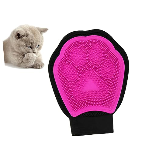 iplusmile Haustier Düstere Handschuhe Körperpflege Badewäscher Für Haustiere Hundehandschuhe Düsterer Handschuh Für Katzen Hundebadhandschuhe Tierhaarentferner Düsterer Handschuh Für Hunde von iplusmile