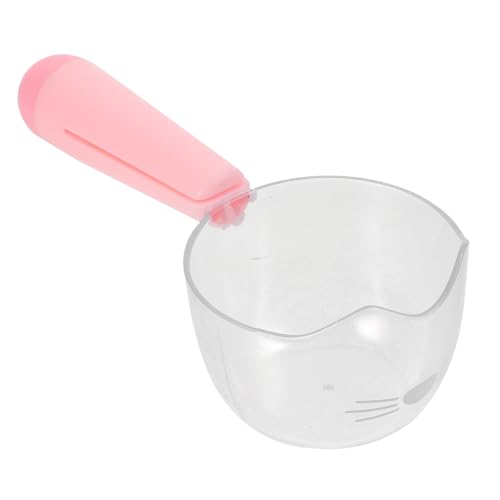 iplusmile Haustier Lebensmittellöffel Mit Griffclip Praktischer Futterlöffel Für Katzen Tragbar Bruchsicher von iplusmile